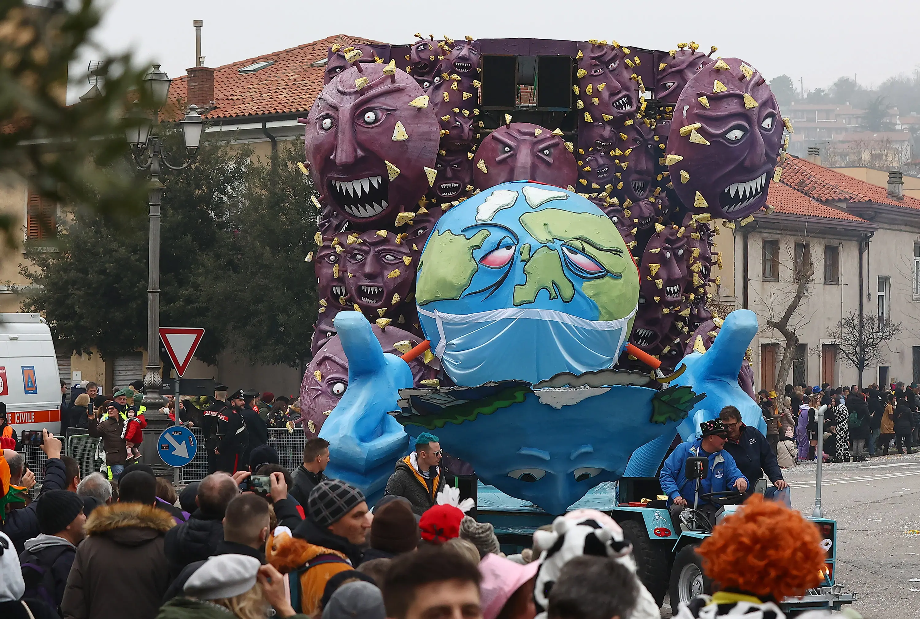 Lasorte Trieste 19/02/23 - Muggia, Carnevale, Brivido, The Mask