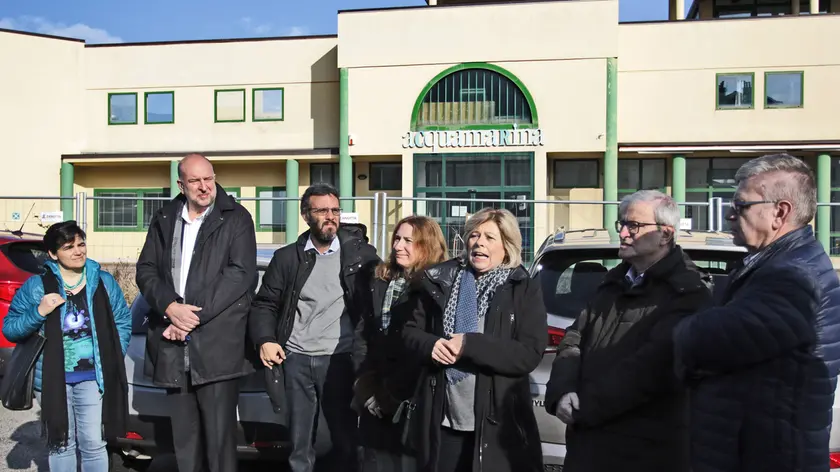 Lasorte Trieste 29/01/20 - Piscina Acquamarina, Conferenza Stampa Opposizione