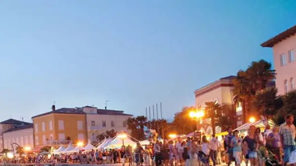 Il lungomare di Parenzo