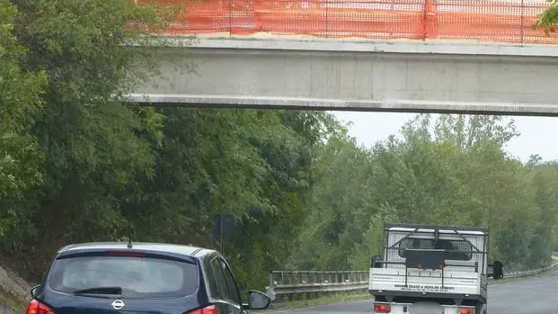 Bumbaca Gorizia 22.08.2019 ex 56 bis RS 117 riaperta dopo incidente al ponte © Fotografia di Pierluigi Bumbaca