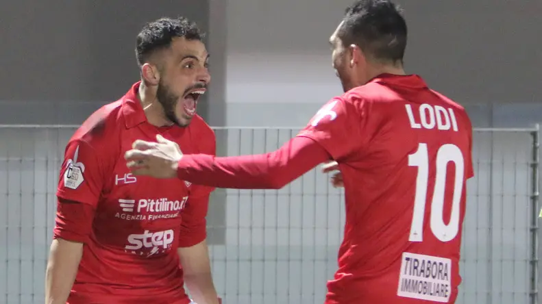 Guido Gomez è stato l’ultimo marcatore della Triestina nella vittoria di Ravenna