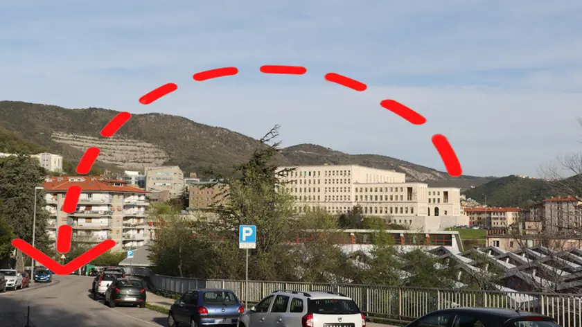 Lasorte Trieste 14/04/18 - Via Cantù, Traiettoria Proiettile