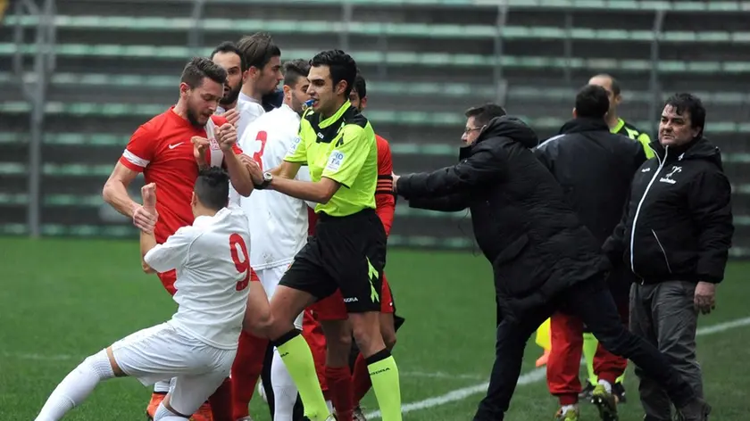 Foto BRUNI 07.02.16 Unione Calcio-Tamai