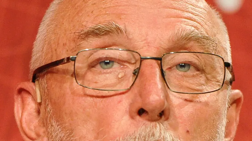 26/04/2017 Trieste, presentazione del libro delle Generali Il Tempo del Leone, nella foto Paolo Rumiz