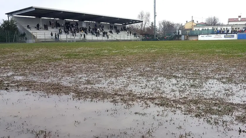 Lasorte Trieste 17/02/16 - S.Croce, Coppa italia Dilettanti, Vesna - Liapiave, Sospesa per Impraticabilita del campo