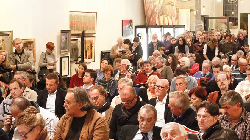 L’affollata asta organizzata lo scorso dicembre alla Stadion