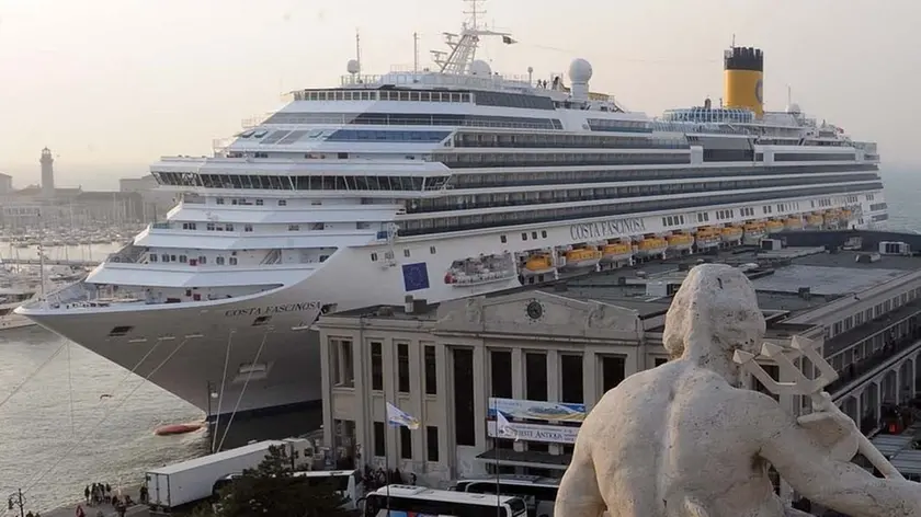 La Fascinosa di Costa crociere lo scorso autunno alla Marittima