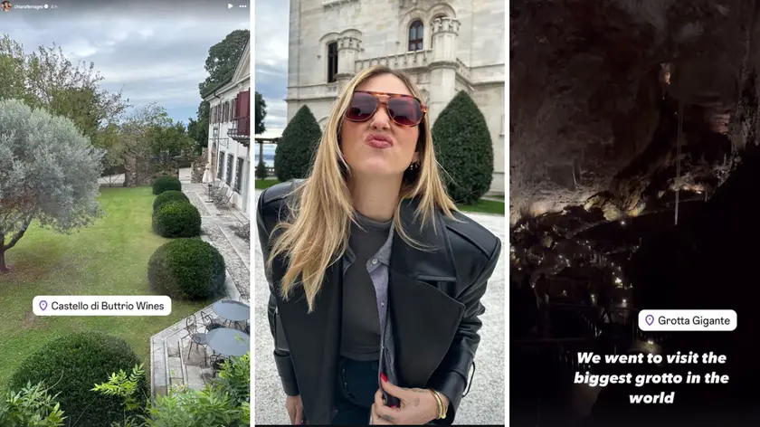 Chiara Ferragni in Friuli Venezia Giulia