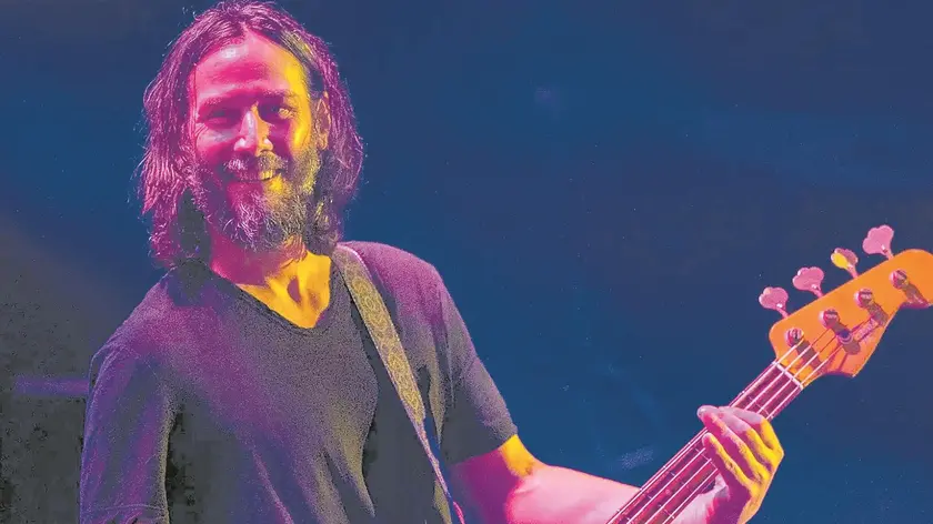 Keanu Reeves. Il celebre attore sarà a Udine il 24 giugno col trio Dogstar