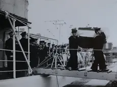 L'arrivo della salma di Salvatore Todaro a Livorno