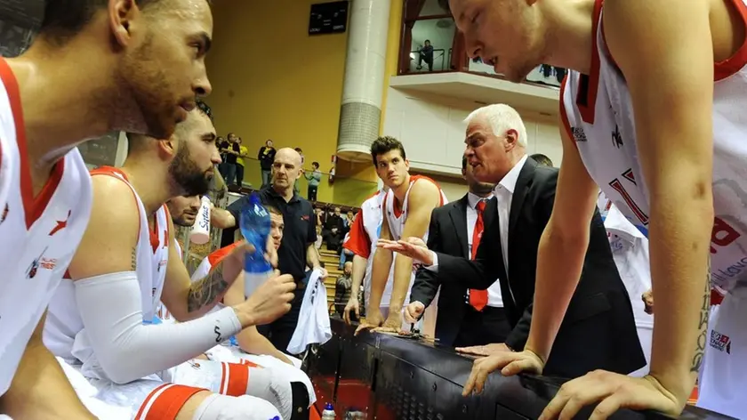 Foto BRUNI 07.02.16 Basket Serie A2 Est : ALMA Trieste-Recanati