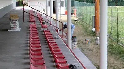 Altran Pieris-nuove gradinate calcio