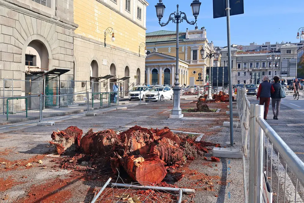 Lasorte Trieste 09/11/18 - Piazza Libertà, Silos, Sala Tripcovich, Lavori
