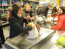 Bumbaca Gorizia 08.01.2011 Conad, borse spesa - Foto di Pierluigi Bumbaca