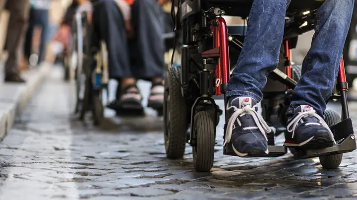 29/07/2016 Roma, presentazione dell'App NoBarriere, contro le barriere achitettoniche per disabili