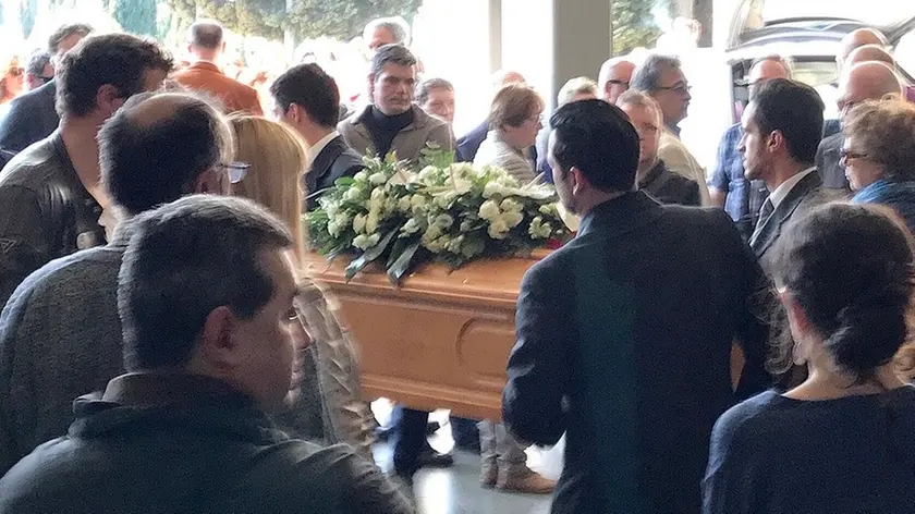 Silvano Trieste 04/04/2017 Il funerale di Tanja Testi