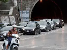 La galleria di Montebello dalla parte di piazza Foraggi