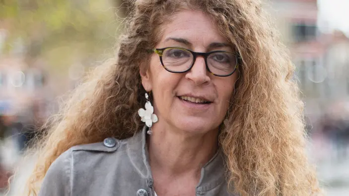 06/04/2019 Venezia, Festival Internazionale di letteratura Incroci di Civilta', la scrittrice Melania Gaia Mazzucco