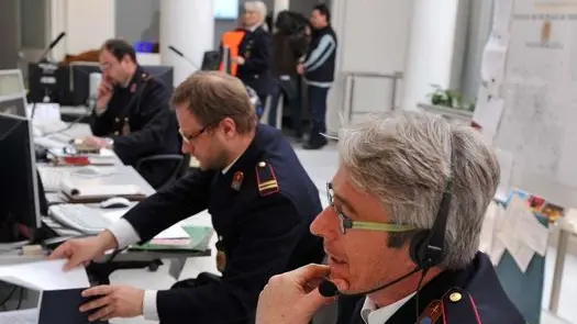 Foto BRUNI TRieste 23 04 10 Sala Operativa Polizia Municipale