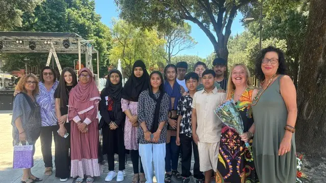 I ragazzi dell'ex classe "pollaio" della Duca d’Aosta di Monfalcone
