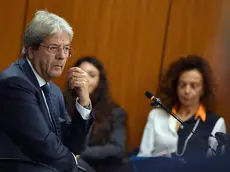 Paolo Gentiloni al processo per la morte di Giulio Regeni presso la Corte d'Assise, Roma, 10 ottobre 2024. ANSA/FABIO CIMAGLIA