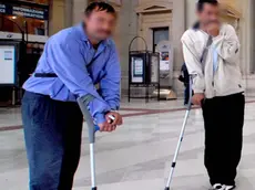 Foto BRUNI TRieste 06.09.12 Mendicanti in stazione