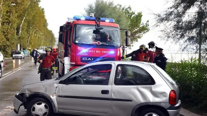 Foto BRUNI TRieste 02.10.12 Incidente a Barcola