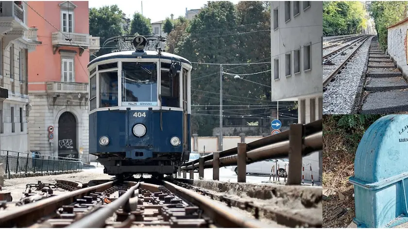 Nelle foto di Andrea Lasorte il tram in via Commerciale