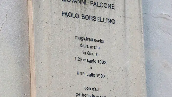 Bonaventura Monfalcone-19.07.2019 Evento per ricordare l'anniversario della morte di Borsellino-Agende Rosse-Piazza Falcone Borsellino-Monfalcone-foto di Katia Bonaventura