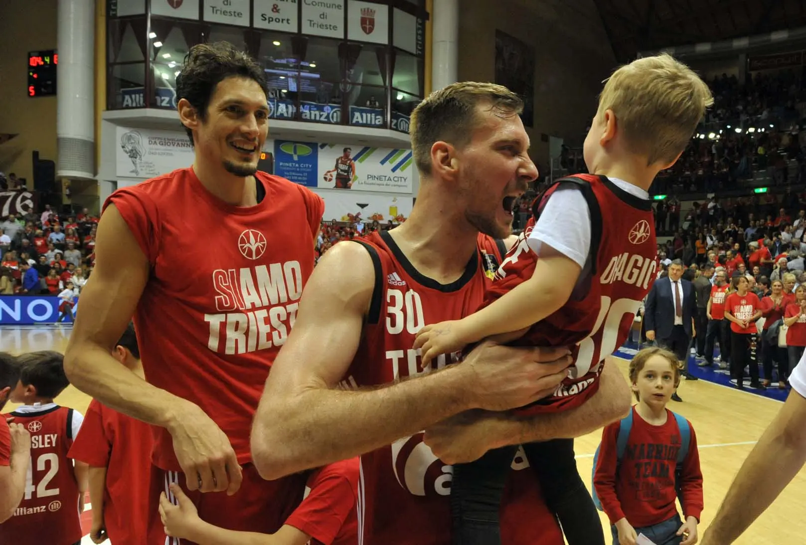 Foto BRUNI 20.04.2019 Campionato Basket serie A: Alma Trieste-Reyer Venezia--Dragic