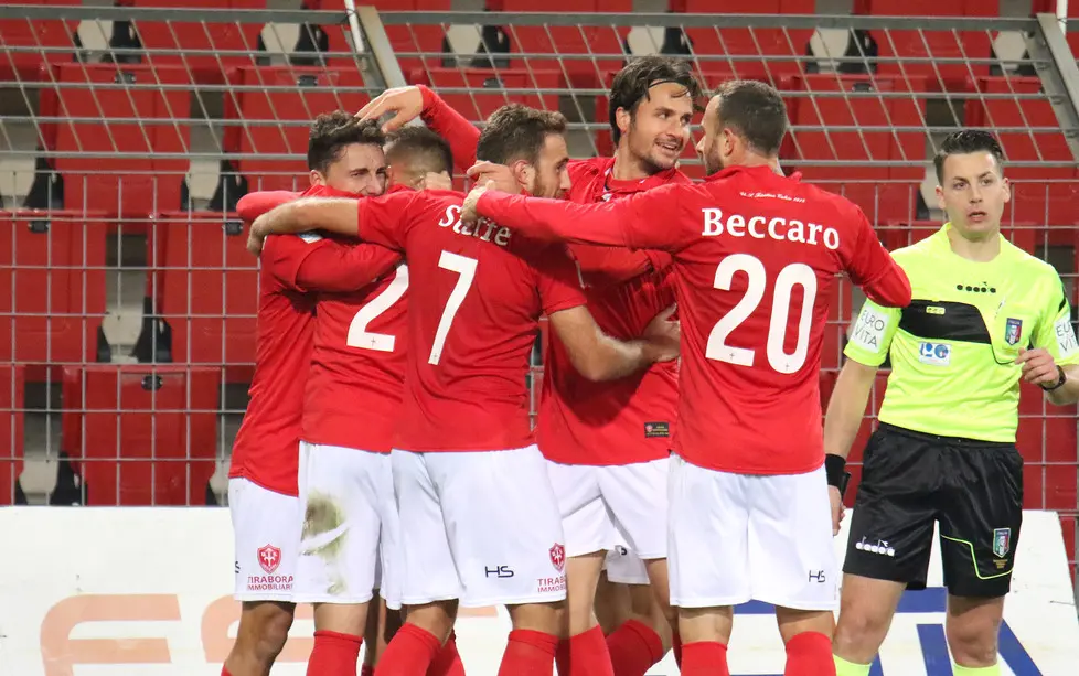 Lasorte Trieste 18/11/18 - Serie C, Triestina - LR Vicenza Virtus, Gol Procaccio ed Esultanza