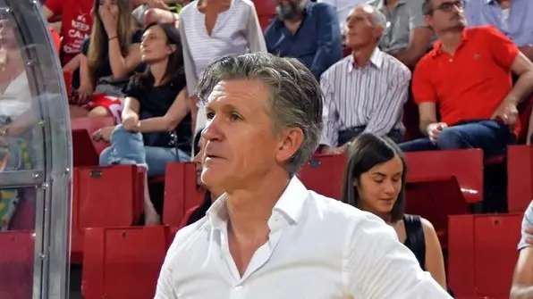 Foto BRUNI 09.06.2019 Triestina Calcio-PISA :Finale play-off--vince Pisa 3-1--Pavanel in tribuna