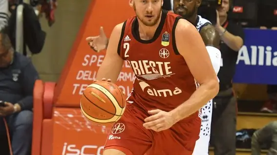 Foto BRUNI 21.10.2018 Campionato Basket serie A:Alma Trieste-BRESCIA--Peric