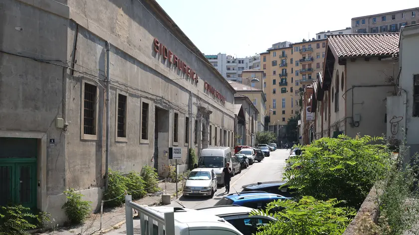 Una veduta odierna di androna Campo Marzio (Lasorte)
