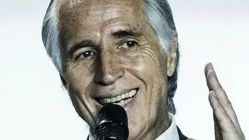 President of CONI (Italian National Olympic Committe) Giovanni Malagò speaks during the presentation of Rome's bid to stage the 2024 Olympics, Rome, Italy, 17 February 2016. If Rome wins the right to host the 2024 Olympics, the games will boost Italy's GDP by an average of 0.4% a year and generate 177,000 new jobs, according to a dossier presented by the bid committee and the Italian Olympic Committee (CONI) on Wednesday. The dossier, an 'economic assessment of the Rome 2024 Olympic and Paralympic Games', estimated the event would generate gross domestic product growth of over 2.4% in the 2017-2023 period. It said the costs would amount to 5.3 billion euros. ANSA/ANGELO CARCONI