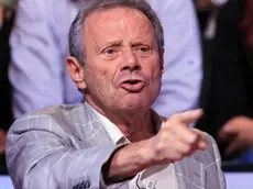 07/10/2011 Milano, trasmissione televisiva l'ultima Parola, nella foto Maurizio Zamparini presidente Palermo calcio