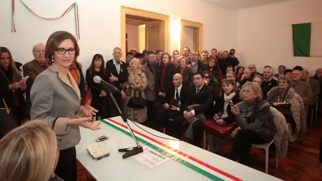 Lasorte Trieste 11/01/14 - Via S.Francesco 36, Inaugurazione Sede Forza Italia, Maristella Gelmini