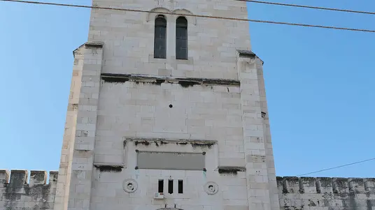 Silvano Trieste 2019-05-23 Torre del Lloyd, presidio lavoratori portuali e sindacati