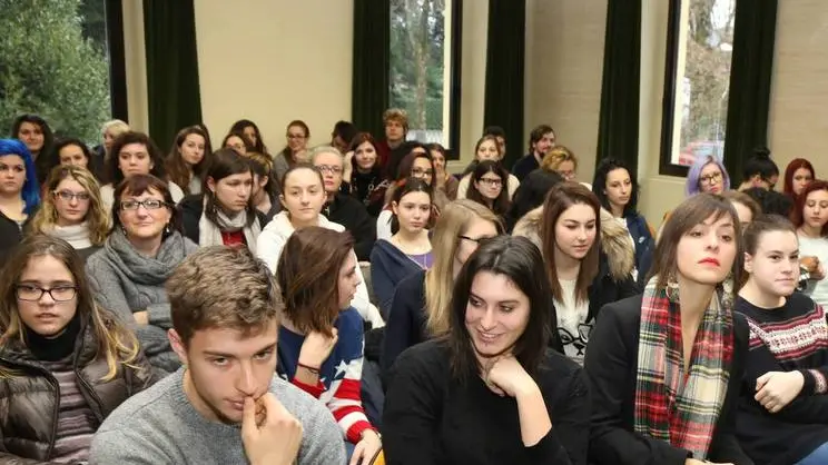 Bumbaca Gorizia 09.01.2015 Ministro Stefania Giannini al Classico Fotografia di Pierluigi Bumbaca