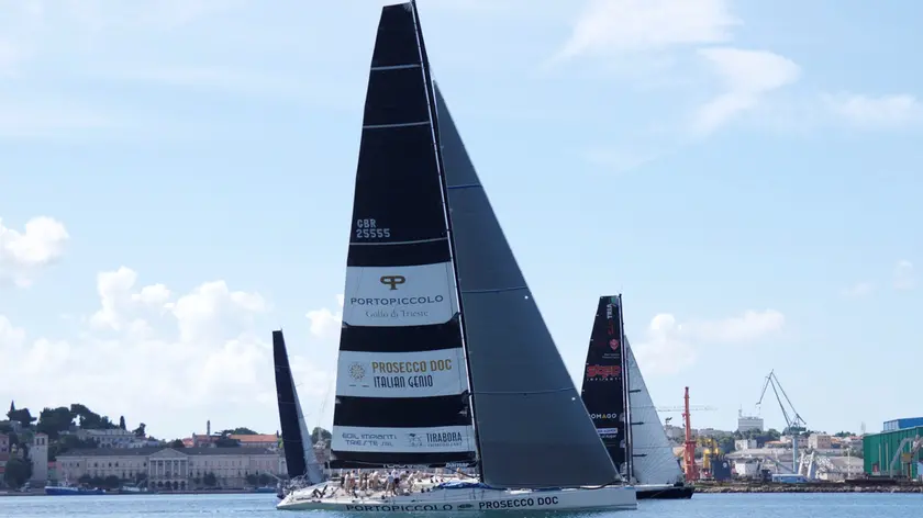 L’imbarcazione Portopiccolo Prosecco Doc vincitrice anche nella gara di venerdì 16 luglio