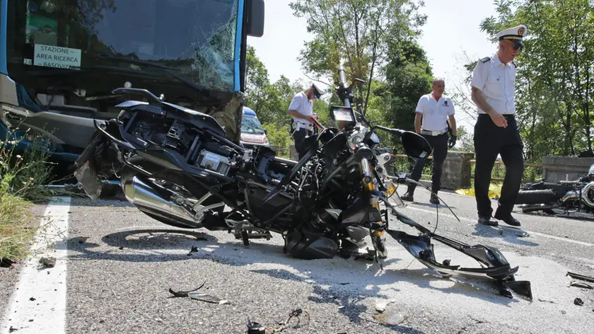 Lasorte Trieste 30/07/20 - Strada per Basovizza, Incidente mortale, Moto