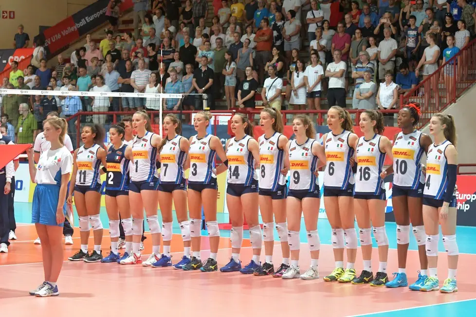 Foto BRUNI 20.07. 2019 Volley U16: Italia-Russia