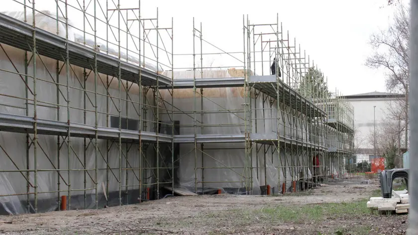 Bonaventura Monfalcone-16.02.2016 Lavori in corso-Scuola Via dei campi-Ronchi dei Legionari-foto di Katia Bonaventura