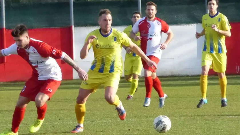 Bumbaca Gorizia 06_02_2016 Calcio Juventina vs Pro Cervignano © Fotografia di Pierluigi Bumbaca