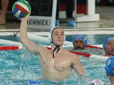 Michele Mezzarobba ha segnato l'ultimo gol della Pallanuoto Trieste a Brescia