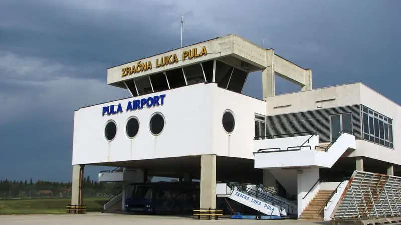 L'aeroporto di Pola