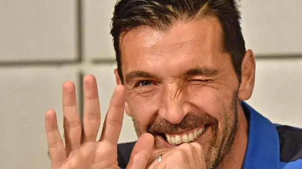 Italy's national soccer team goalkeeper Gianluigi Buffon during a press conference at Coverciano Sports Center near Florence, 2 October 2017. Italy will play against Macedonia next friday in Turin for 2018 World Cup qualifying match. ANSA/MAURIZIO DEGL'INNOCENTI