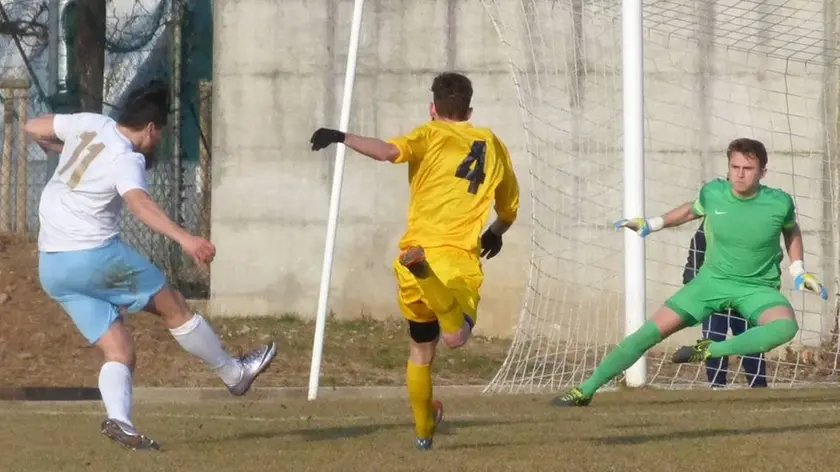 Bumbaca Gorizia 19_02_2017 calcio ProGorizia vs ProCervignano © Fotografia di Pierluigi Bumbaca