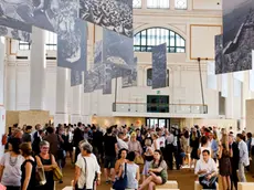 L’inaugurazione della recente rassegna sul caffé al Salone degli incanti