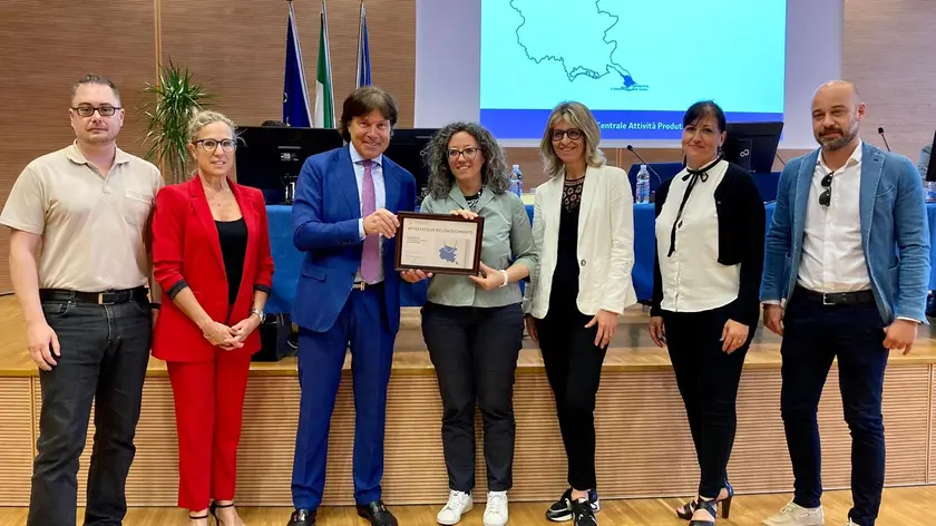 Bini e il vicesindaco Tonel per il distretto “Trieste commerciale”